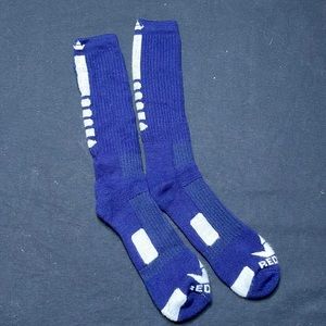 Navy Blue High Basketball Socks